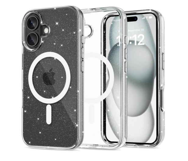 TECH-PROTECT Flexair Hybrid Magsafe do iPhone 16 Glitter 5906302311422 - 1278103 - zdjęcie